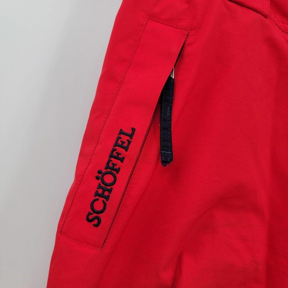 SCHOFFEL Sports Power Men's Size 42 GORE-TEX Ski Pants Trousers Red High Waist - Picture 2 of 16